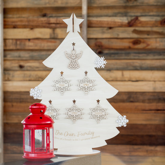 Love - The Wooden Christmas Tree