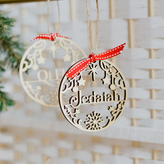 Whimsical - Personalised Christmas Ornaments