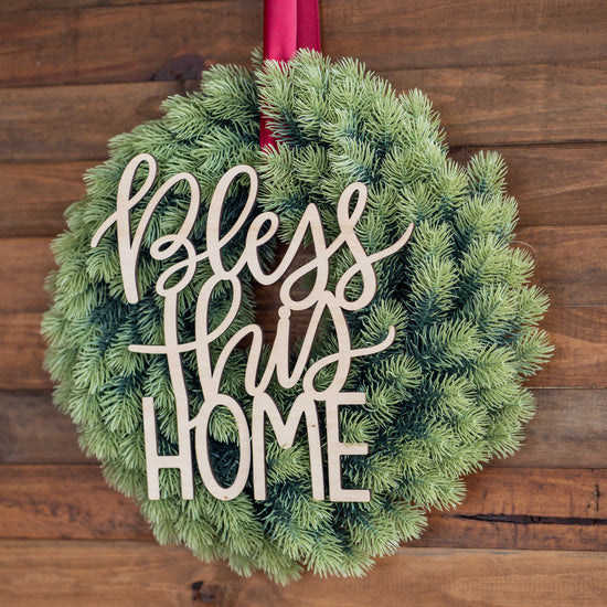 Everlasting - Wreath with Ready Made Wooden Plaque