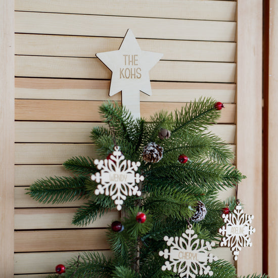 Noble Hanging Christmas Tree