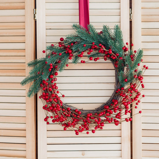 Mixed Red Berry - Wreath