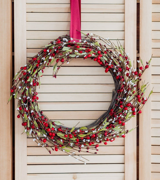 Red Mistletoe - Wreath