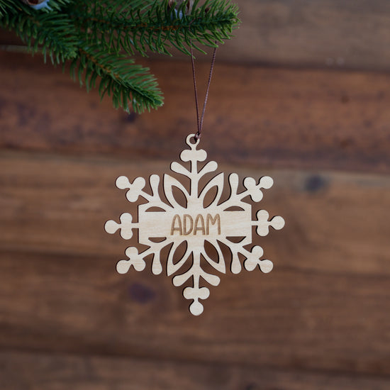 Winter - Personalised Christmas Ornaments