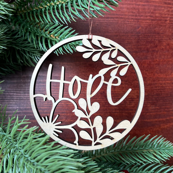 Blossomy Ready Made Ornament - Hope