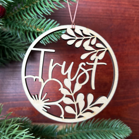 Blossomy Ready Made Ornament - Trust